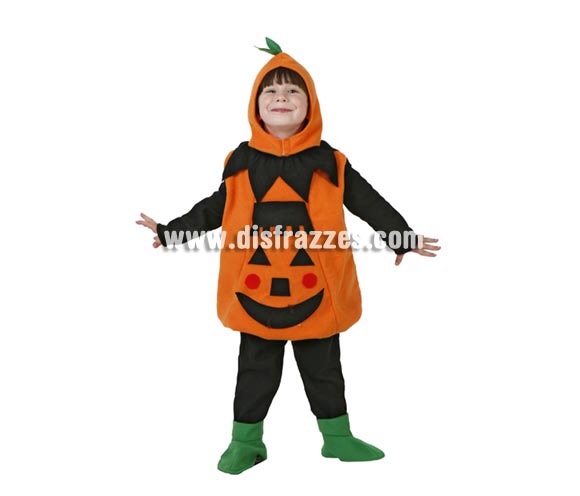 Disfraz de Calabaza feliz bebé para Halloween. Talla de 1 a 2 años. Éste disfraz de Halloween es ideal para celebrar la Fiesta de la Noche de las Brujas en Pubs, Discotecas, Casas particulares,  Restaurantes o Colegios y ayudar a crear un ambiente terrorífico y tenebroso indispensable para la Noche de Halloween la cual se celebra la víspera de Todos los Santos.
¡¡Compra tu disfraz para Halloween en nuestra tienda de disfraces, será divertido!!
