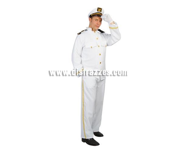 Disfraz de Capitán de Yate adulto para Carnavales. Talla única 52/54. Incluye gorro, guantes, chaqueta y pantalón. Disfraz de Capitán de Barco para hombre muy completo.
¡¡Compra tu disfraz para Carnaval en nuestra tienda de disfraces, será divertido!!
