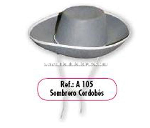 Sombrero Cordobés. Ideal como complemento de tu disfraz para Carnaval para ir de Fiesta a Pubs, Discotecas, Casas particulares, Restaurantes o Colegios y ayudar a crear un ambiente Carnavalesco y Festivo propio de la Fiesta de Carnavales.
¡¡Compra tu complemento para el disfraz de Carnaval en nuestra tienda de disfraces, será divertido!!
