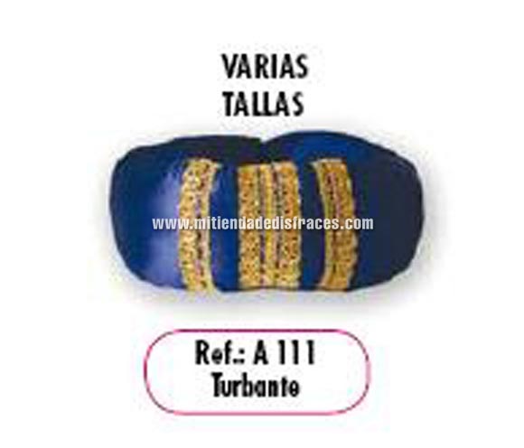 Turbante Baltasar. Alta calidad. Hecho en España. Ideal como complemento de tu disfraz para Navidad.
¡¡Compra tu complemento para el disfraz de Navidad en nuestra tienda de disfraces, será divertido!!
