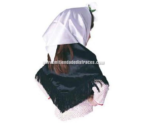 Mantón de Madrileña adulta. Talla de adulta. Alta calidad. Hecho en España.