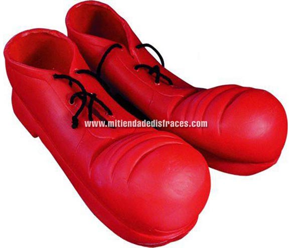 Zapatos de Payaso deluxe. Alta Calidad. Disponible en varios colores. Talla única de adultos.