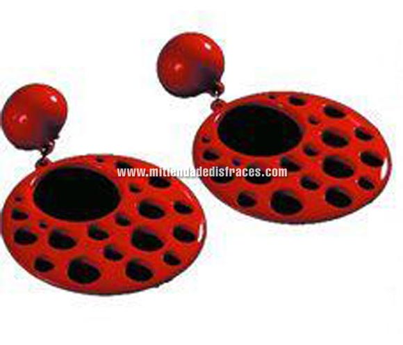 Pendientes de Sevillana deluxe. Alta Calidad. Disponible en varios colores.