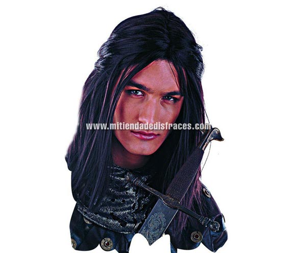 Peluca Príncipe de los Elfos deluxe. Alta Calidad. Talla universal.