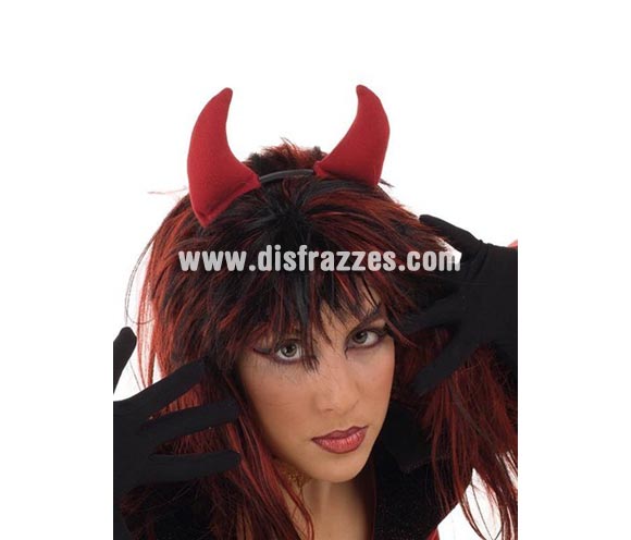 OFERTA LIQUIDACIÓN DE STOCK!!! Diadema cuernos de Diablesa para Halloween Super Barata. Ideal como complemento para Despedidas de Soltera y también para tu disfraz de Halloween para ir de Fiesta a Pubs, Discotecas, Casas particulares o Restaurantes y ayudar a crear un ambiente terrorífico y tenebroso en la Fiesta de Halloween.
¡¡Compra los complementos de tu disfraz para Halloween en nuestra tienda de disfraces, será divertido!!
