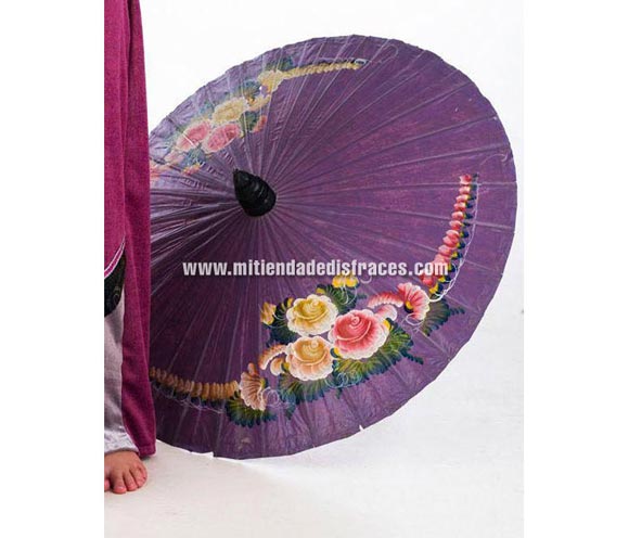 Sombrilla Geisha deluxe. Colores surtidos.