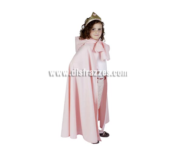 Capa y Corona de Princesa infantil para Carnaval. Varias tallas. Ideal como complemento de tu disfraz para Carnaval para ir de Fiesta a Pubs, Discotecas, Casas particulares, Restaurantes o Colegios y ayudar a crear un ambiente Carnavalesco y Festivo propio de la Fiesta de Carnavales.
¡¡Compra tu complemento para el disfraz de Carnaval en nuestra tienda de disfraces, será divertido!!
