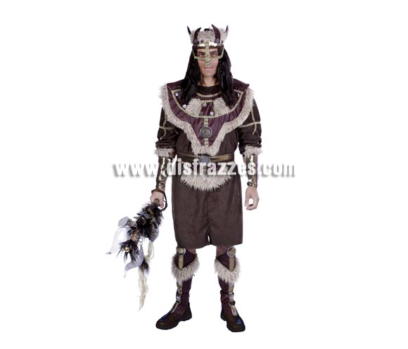 Disfraz de Vikingo adulto para Carnaval. Talla única 50. Accesorios NO incluidos. Buena calidad. Hecho en España. Éste disfraz de Carnaval es ideal para divertirse en las Fiestas de Carnavales tan divertidas y estrambóticas como siempre y que cada vez se celebran en más Pueblos, Villas  y Ciudades, tanto en la calle como en Pubs, Discotecas, Casas particulares,  Restaurantes o Colegios y disfrazándote con un traje de Carnaval ayudarás a crear ese ambiente Carnavalesco, tan divertido, multicolor y variopinto  que a todos nos fascina y nos divierte.
¡¡Compra tu disfraz para Carnaval en nuestra tienda de disfraces, será divertido!!
