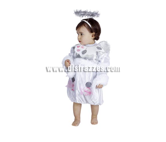 Disfraz barato de Angel o Angelita bebé para Navidad. Talla de 18 meses. Buena calidad. Hecho en España. Éste disfraz de Navidad es ideal para la época Navideña en la que los niños hacen teatros de Belenes e interpretan canciones tradicionales en los Colegios y se comienzan a preparar las Fiestas en las que Reina la Paz y la Unidad. Disfrazándote con un disfraz para Navidad, o disfrazando a tus hijos con disfraces de Navidad, ayudas a crear ese ambiente mágico en el que los peques se sienten protagonistas y ven el auténtico Espíritu Navideño que entre todos debemos crear.
¡¡Compra tu disfraz para Navidad en nuestra tienda de disfraces, será divertido!!
