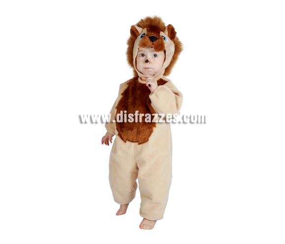 Disfraz barato de León bebé para Carnaval. Talla de 18 meses. Incluye mono y capucha con forma de león. Buena calidad. Hecho en España. Éste disfraz de Carnaval es ideal para divertirse en las Fiestas de Carnavales tan divertidas y estrambóticas como siempre y que cada vez se celebran en más Pueblos, Villas  y Ciudades, tanto en la calle como en Pubs, Discotecas, Casas particulares,  Restaurantes o Colegios y disfrazándote con un traje de Carnaval ayudarás a crear ese ambiente Carnavalesco, tan divertido, multicolor y variopinto  que a todos nos fascina y nos divierte.
¡¡Compra tu disfraz para Carnaval en nuestra tienda de disfraces, será divertido!!
