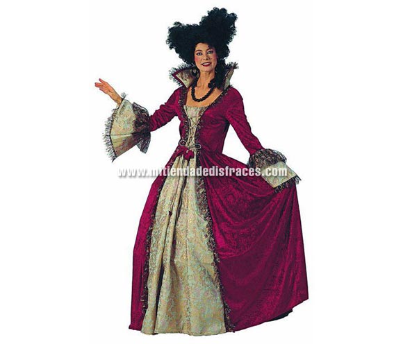 Disfraz de Dama Época Deluxe. Alta calidad. Disponible en varias tallas. Incluye vestido.