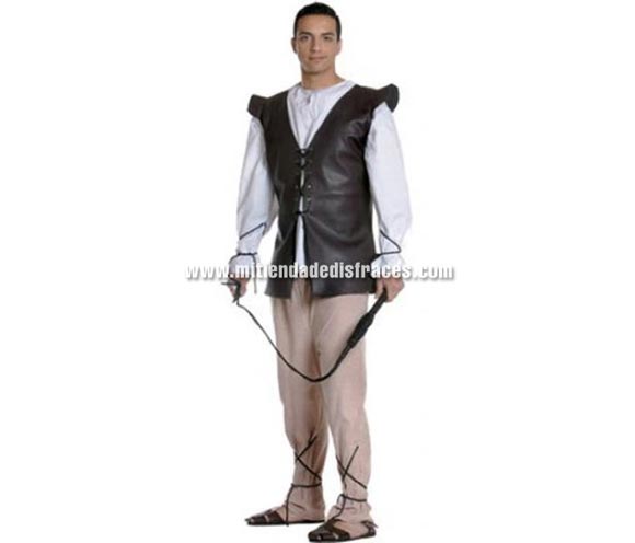 Disfraz de Labriego Adulto. Disponible en varias tallas. Latigo NO incluido.