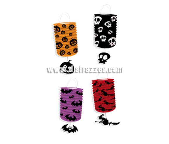 Caja PVC con 4 faroles terroríficos para Halloween. Artículo muy apropiado para decoración de Halloween en Discotecas, Pubs, Restaurantes, Colegios y Casas particulares y así crear un ambiente terrorífico y tenebroso típico de la Fiesta de Halloween cada vez más seguida por todos.
¡¡Compra la decoración para Halloween en nuestra tienda de disfraces, será divertido!!
