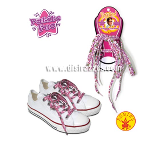 Cordones Patito Feo Populares de la Serie Patito Feo de Disney Channel. Ideal para regalar en Navidad y Reyes Magos.