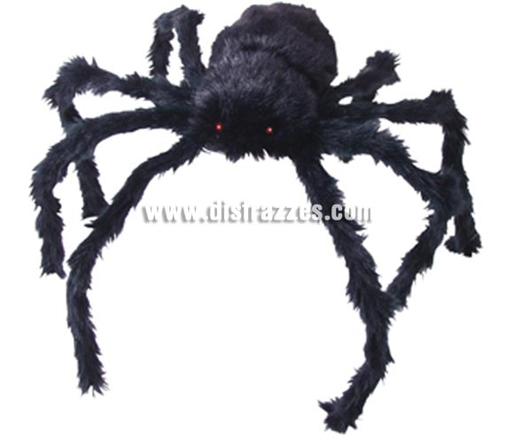 Araña gigante peluda para Halloween. Artículo muy apropiado para decoración de Halloween en Discotecas, Pubs, Restaurantes, Colegios y Casas particulares y así crear un ambiente terrorífico y tenebroso típico de la Fiesta de Halloween cada vez más seguida por todos. ¡¡Compra la decoración para Halloween en nuestra tienda de disfraces, será divertido!! 