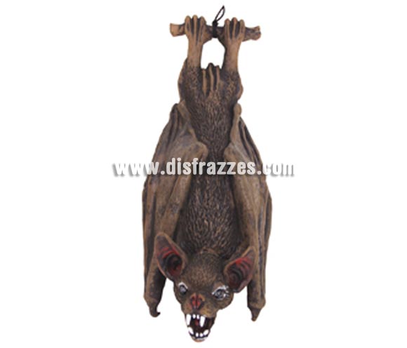 Murciélago colgante de 36 cm. para Halloween. Artículo muy apropiado para decoración de Halloween en Discotecas, Pubs, Restaurantes, Colegios y Casas particulares y así crear un ambiente terrorífico y tenebroso típico de la Fiesta de Halloween cada vez más seguida por todos.
¡¡Compra la decoración para Halloween en nuestra tienda de disfraces, será divertido!!
