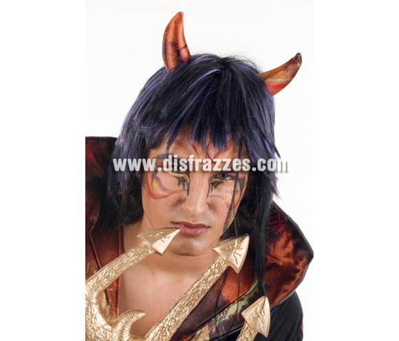 OFERTA LIQUIDACIÓN DE STOCK!!! Peluca de Diablo o Demonio para Halloween SUPER BARATA. Ideal como complemento de tu disfraz de Halloween para ir de Fiesta a Pubs, Discotecas, Casas particulares o Restaurantes y ayudar a crear un ambiente terrorífico y tenebroso en la Fiesta de Halloween.
¡¡Compra los complementos de tu disfraz para Halloween en nuestra tienda de disfraces, será divertido!!
