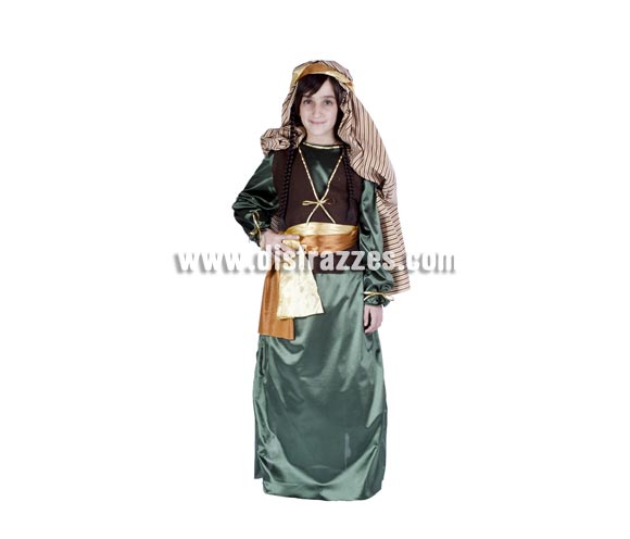 Disfraz de Pastora Hebrea infantil para Navidad. Varias tallas. Buena calidad. Hecho en España. Éste disfraz de Navidad es ideal para la época Navideña en la que los niños hacen teatros de Belenes e interpretan canciones tradicionales en los Colegios y se comienzan a preparar las Fiestas en las que Reina la Paz y la Unidad. Disfrazándote con un disfraz para Navidad, o disfrazando a tus hijos con disfraces de Navidad, ayudas a crear ese ambiente mágico en el que los peques se sienten protagonistas y ven el auténtico Espíritu Navideño que entre todos debemos crear.
¡¡Compra tu disfraz para Navidad en nuestra tienda de disfraces, será divertido!!
