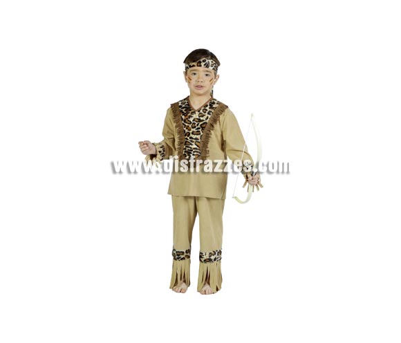 Disfraz barato de Indio infantil para Carnaval. Varias tallas. Arco NO incluido. Buena calidad. Hecho en España. Éste disfraz de Carnaval es ideal para divertirse en las Fiestas de Carnavales tan divertidas y estrambóticas como siempre y que cada vez se celebran en más Pueblos, Villas  y Ciudades, tanto en la calle como en Pubs, Discotecas, Casas particulares,  Restaurantes o Colegios y disfrazándote con un traje de Carnaval ayudarás a crear ese ambiente Carnavalesco, tan divertido, multicolor y variopinto  que a todos nos fascina y nos divierte.
¡¡Compra tu disfraz para Carnaval en nuestra tienda de disfraces, será divertido!!
