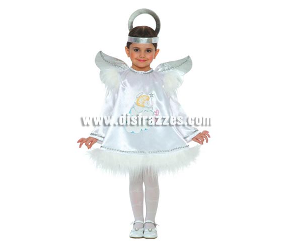 Disfraz de Ángel Baby para Navidad. Talla de 1 a 2 años. Incluye diadema, alas y vestido. Éste traje de Angelito para Navidad es ideal para la época Navideña en la que los niños hacen teatros de Belenes e interpretan canciones tradicionales en los Colegios y se comienzan a preparar las Fiestas en las que Reina la Paz y la Unidad. Disfrazándote con un disfraz para Navidad, o disfrazando a tus hijos con disfraces de Navidad, ayudas a crear ese ambiente mágico en el que los peques se sienten protagonistas y sienten el auténtico Espíritu Navideño que entre todos debemos crear.
¡¡Compra tu disfraz para Navidad en nuestra tienda de disfraces, será divertido!!
