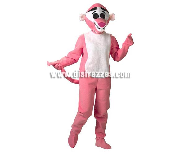 Disfraz de Pantera Rosa para hombre o para mujer. Incluye disfraz completo. Éste disfraz es muy calentito ideal para los sitios donde hace frío. Se por los ojos, lleva una rejilla.
