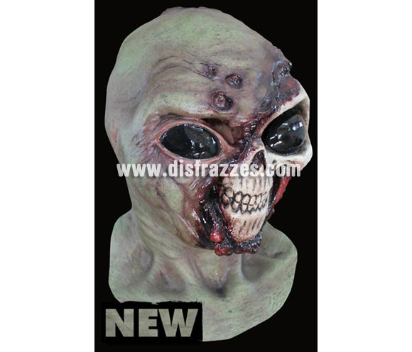 Máscara Alien Zombie infantil de latex. Alta calidad. Fabricada en látex artesanalmente por una empresa que hace efectos especiales para Hollywood. Máscara de cabeza entera.