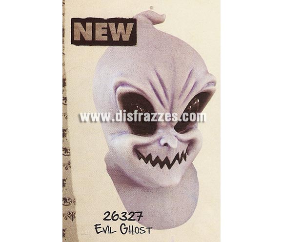 Máscara Evil Ghost de latex. Alta calidad. Fabricada en látex artesanalmente por una empresa que hace efectos especiales para Hollywood. Máscara de cabeza entera. Máscara del Fantasma del mal de latex.