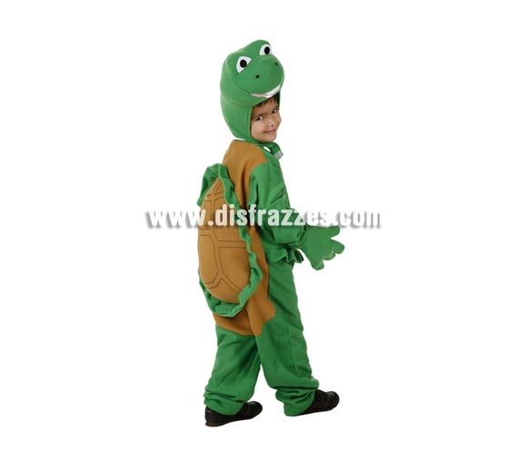 Disfraz de Tortuga para niños de 3 a 4 años. Incluye disfraz completo.