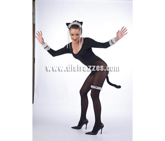 Set Sirvienta Deluxe. Talla única. Incluye diadema, gargantilla, par de muñequeras y rabo.